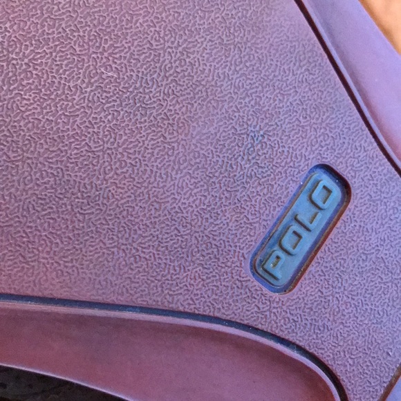 POLO RALPH LAUREN OXFORD LACEUP SHOES IN BEAUTIFUL NATURAL LEATHER MENS SIZE 13 - Picture 6 of 7